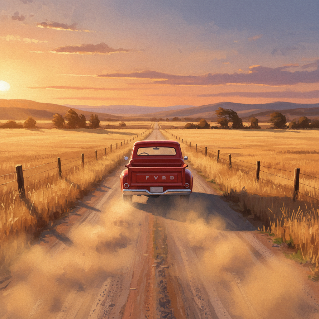 Dust on the County Line cover art