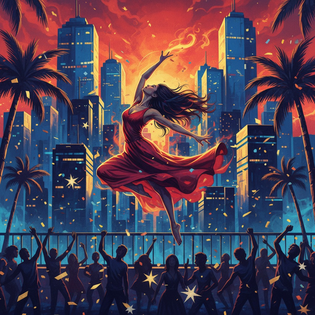 La Noche Es Mía artwork by Mateo Luna